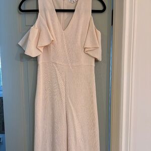 Club Monaco cut-out shoulder jumpsuit